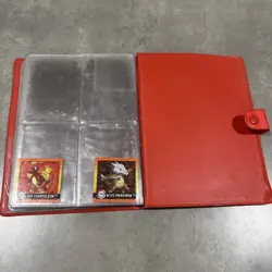 Vintage Pokemon Gotta Catch 'Em All Binder Red Pikachu 1999 Pokemon - Image 4