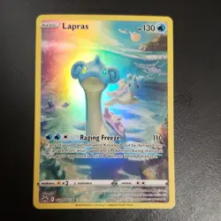 Pokemon Lapras GG05/GG70 Crown Zenith Galarian Gallery Ultra Rare Holo 130HP - Image 1