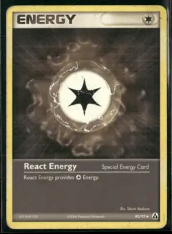 Pokemon Legend Maker 82/92 - React Energy - Image 1