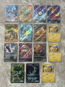 15 Lot - AR SR Pikachu Blastoise 176/151 017/071 150/132 Pokemon TCG S-Chinese - Image 1