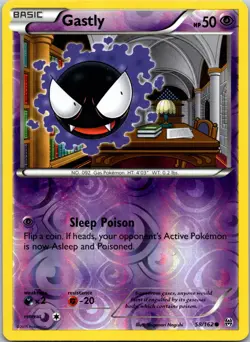 Gastly 58/162 C BREAKthrough Pokemon Reverse Holo NM - Image 1