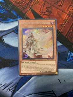 Fallen of the White Dragon- BPRO-EN024-Secret Rare- 1st Edition-Yugioh! NM - Image 1