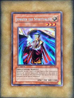 Yugioh Jowgen the Spiritualist LON-061 Rare 1st Ed LP - Image 1