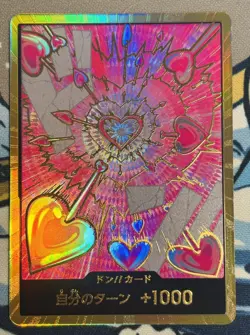 DON !! Card Boa Hancock gold Japanese ONE PIECE Card The Best Vol.2 Mint Japan - Image 1