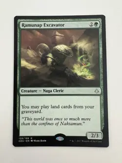 Ramunap Excavator MTG Magic the Gathering Card NM Near Mint HOU - Image 1