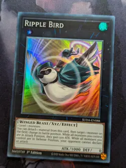Ripple Bird SUDA-EN088 Super Rare 1st Edition YuGiOh TCG Card - Image 1