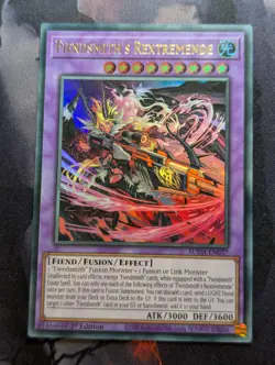 Fiendsmith’s Rextremende SUDA-EN037 Ultra Rare 1st Edition YuGiOh TCG Card - Image 1