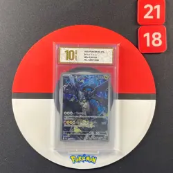 N's Zekrom AR 210/193 MEGA Dream ex M2a Pokemon Card Japanese Grade10 - Image 1