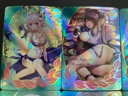 Goddess Story - Anime Beauties Card Lot - 17 Cards! Bikini Anime - SSR Foil - Image 3