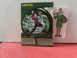 Bakugan Battle Brawlers Ventus Ability Card - Image 1