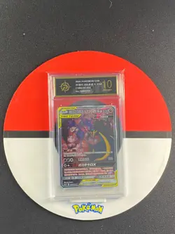 Pokemon S-Chinese Card Sun&Moon CSM2.5C-075 SR Naganadel & Guzzlord-GX Grade10 - Image 1