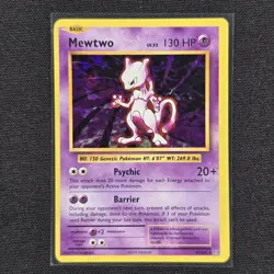 Mewtwo - 51/108 - Cracked Ice Holo Rare - XY Evolutions - Pokemon Card - NM/M - Image 1