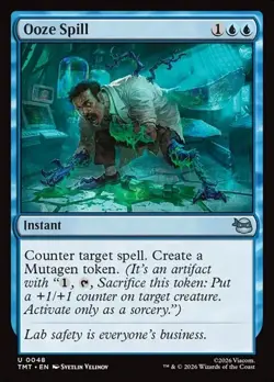 1x Ooze Spill - Foil NM Eng MTG - MTG TMNT - Image 1