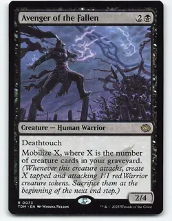 Avenger of the Fallen #73 Magic the Gathering Card - Image 1