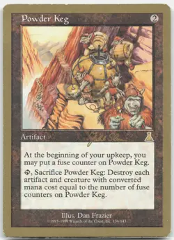 Powder Keg x1 (World Championship Decks, 1999) Gold Bordered MTG - Image 1