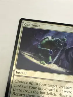 Magic the Gathering - ContinueU SURGE FOIL - #0007 - RARE - TMNT - Mint - Image 5