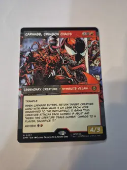 Carnage, Crimson Chaos (Borderless) Marvel's Spider-Man Regular - Image 1