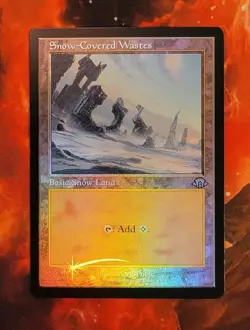 MTG Near Mint Foil Snow-Covered Wastes (Retro) - [Modern Horizons 3] - Image 1