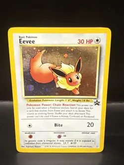 Pokemon - Eevee 11/53 - Wotc - Black Star Promo Holo O - Image 1