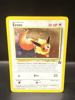 Pokemon - Eevee 11/53 - Wotc - Black Star Promo Holo O - Image 2