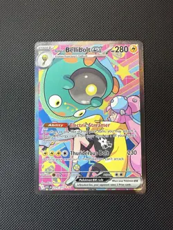 Pokemon Ascended Heroes Ionos Bellibolt ex 279/217 Special Illustration Rare SIR - Image 1