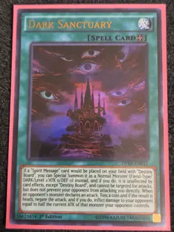Yu-Gi-Oh TCG Dark Sanctuary DPRP-EN011 1st Edition Ultra Rare Card VLP - Image 1