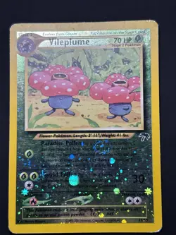 SWIRL Vileplume 17/18 Southern Islands Reverse Holo LP Pokemon TCG - Image 4