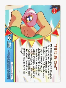2000 Topps Pokemon TV Series 3 Orange Islands Fit to Be Tied Non Holo #OR2 – NM - Image 2