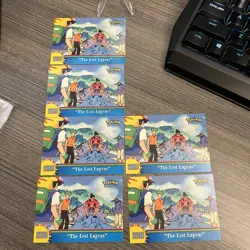 OR1 The Lost Lapras Pokemon Topps Series 3 Orange Islands Card Blue Label - Image 3