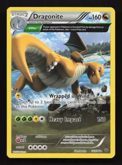 Pokemon TCG Dragonite Roaring Skies Card 52/108 Excellent Condition - Image 1