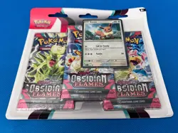Pokemon - Scarlet & Violet - Obsidian Flames - Triple Blister - Eevee - New - Image 1
