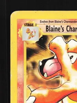 Blaine's Charmeleon 31/132 HP Gym Challenge English Pokemon Card TCG - Image 4