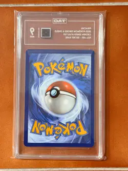 Pokemon Pikachu Full Art Secret Rare Crown Zenith Holo 160/159 TAG 9 2023 - Image 4