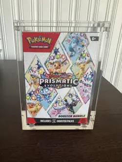 Pokemon Prismatic Booster Bundle - with Acrylic Display Case- New Sealed - Image 1