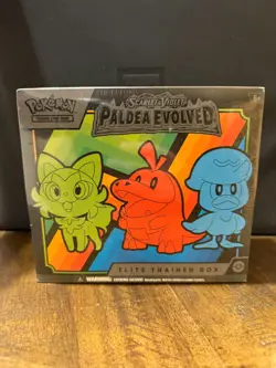 Pokemon TCG Scarlet & Violet - Paldea Evolved Elite Trainer Box - Sealed 820650853661 - Image 1