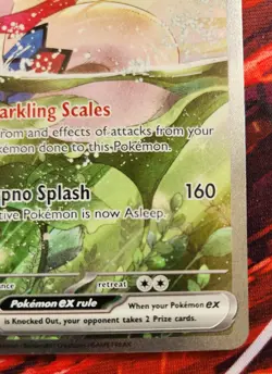 Pokemon Milotic ex 237/191 Sv08: Surging Sparks Holo Special Illustration Rare - Image 3