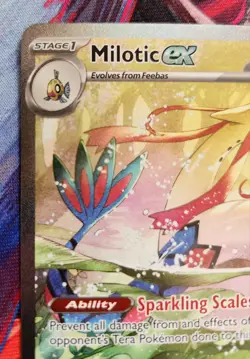 Pokemon Milotic ex 237/191 Sv08: Surging Sparks Holo Special Illustration Rare - Image 5