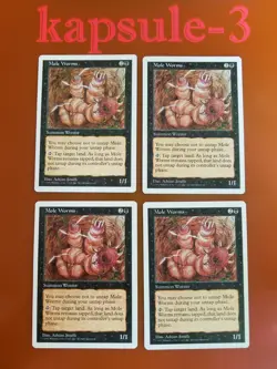 4x Mole Worms | 5th Edition | MTG Magic Cards - Image 1