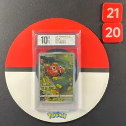 Pokemon TCG Chinese Sword & Shield CSYC-007/011 Paras Grade10 - Image 1