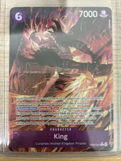 One Piece CCG King EB04-031 Alt Art - English - PACK FRESH MINT - Image 1