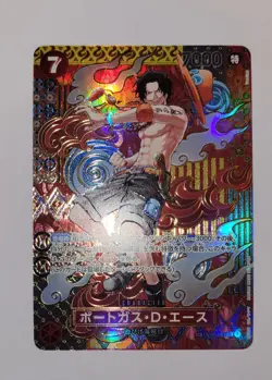 Portgas D. Ace SP Alt Art OP02-013 SR Two Legends ONE PIECE Card Game Japanese - Image 2