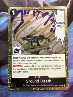 One Piece Ground Death OP14-096 Event The Seven Warlords EN - Image 1