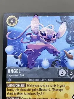 Angel - Experiment 624 Disney Lorcana Winterspell 191/204 Legendary Ink Puff - Image 2