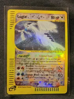 Pokemon Lugia Aquapolis 2002 149/147 Holo Secret Rare 80 HP Card MINT CONDITION - Image 1