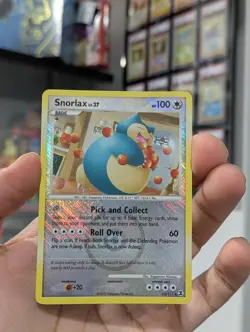 Pokemon Card 2009 SNORLAX 33/111 Cross-Hatch League Promo Rising Rivals NM/M - Image 2