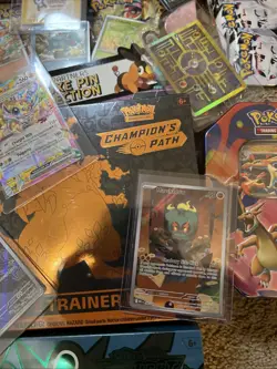 Used Pokemon Lot 20M- As Seen Cards And Box(s) Some Dents And Tears - Image 4