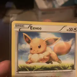 Eevee 80/111 XY Furious Fists Pokemon Card Near Mint NM - Image 3