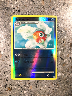 Pokemon TCG Cards Seaking 62/130 Diamond & Pearl Reverse Holo LP-MP - Image 1