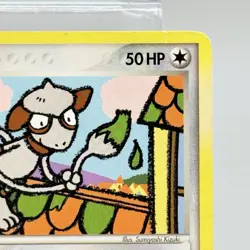 Pokemon Smeargle 48/115 ex Unseen Forces 2005 Vintage Card Crease - Image 3