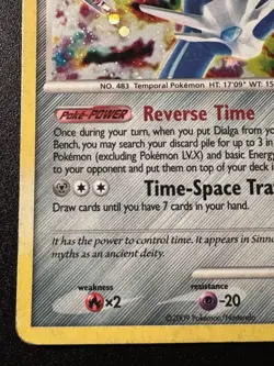 Dialga 5/127 Platinum Pokemon Card Holo Foil Rare HP - Image 5